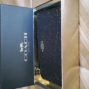 Authentic Coach wristlet BNIB